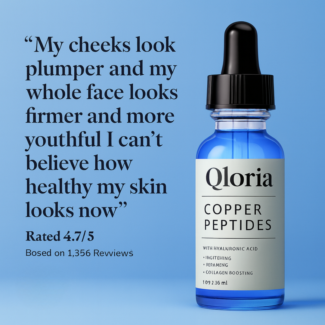 Qloria GHK-Cu™ Copper Peptide Serum