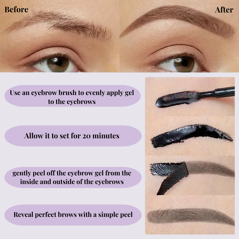 Qloria™ Eyebrow Peel off Gel